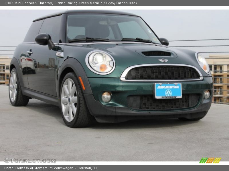British Racing Green Metallic / Grey/Carbon Black 2007 Mini Cooper S Hardtop