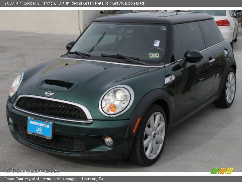 British Racing Green Metallic / Grey/Carbon Black 2007 Mini Cooper S Hardtop