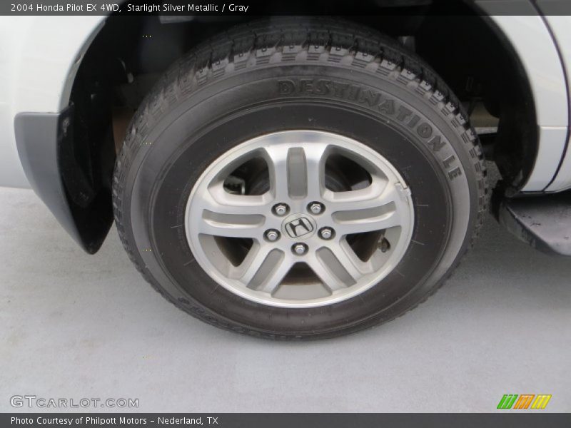 Starlight Silver Metallic / Gray 2004 Honda Pilot EX 4WD