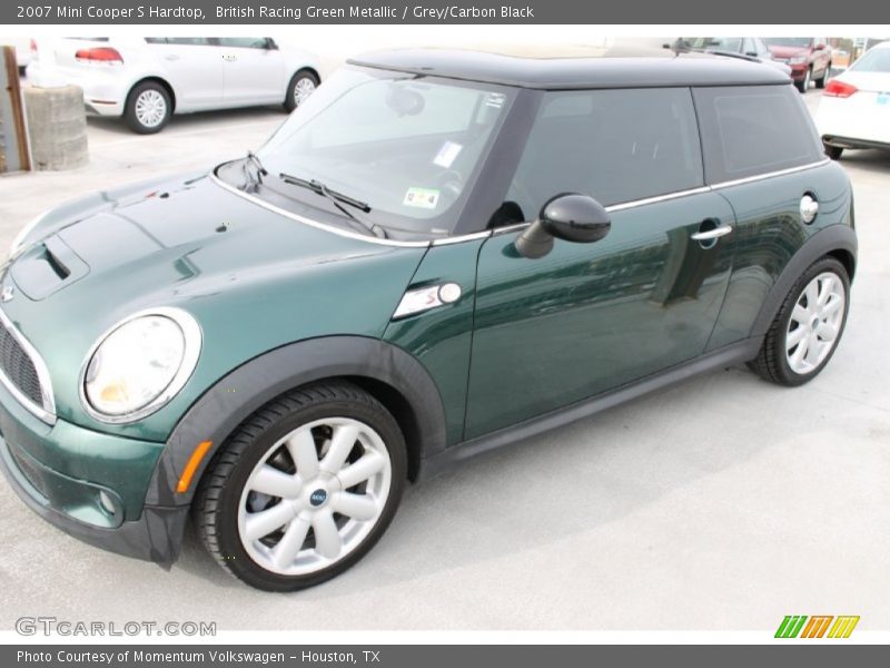 British Racing Green Metallic / Grey/Carbon Black 2007 Mini Cooper S Hardtop