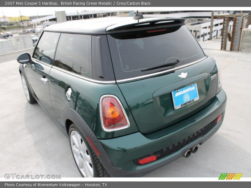British Racing Green Metallic / Grey/Carbon Black 2007 Mini Cooper S Hardtop