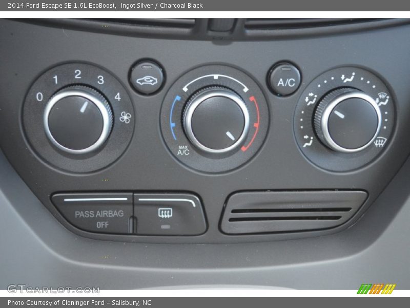 Ingot Silver / Charcoal Black 2014 Ford Escape SE 1.6L EcoBoost
