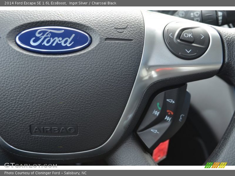 Ingot Silver / Charcoal Black 2014 Ford Escape SE 1.6L EcoBoost