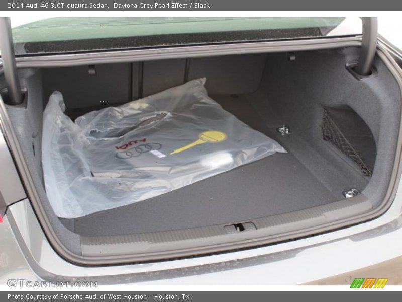 Daytona Grey Pearl Effect / Black 2014 Audi A6 3.0T quattro Sedan