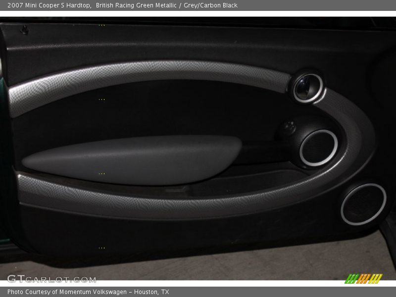 British Racing Green Metallic / Grey/Carbon Black 2007 Mini Cooper S Hardtop