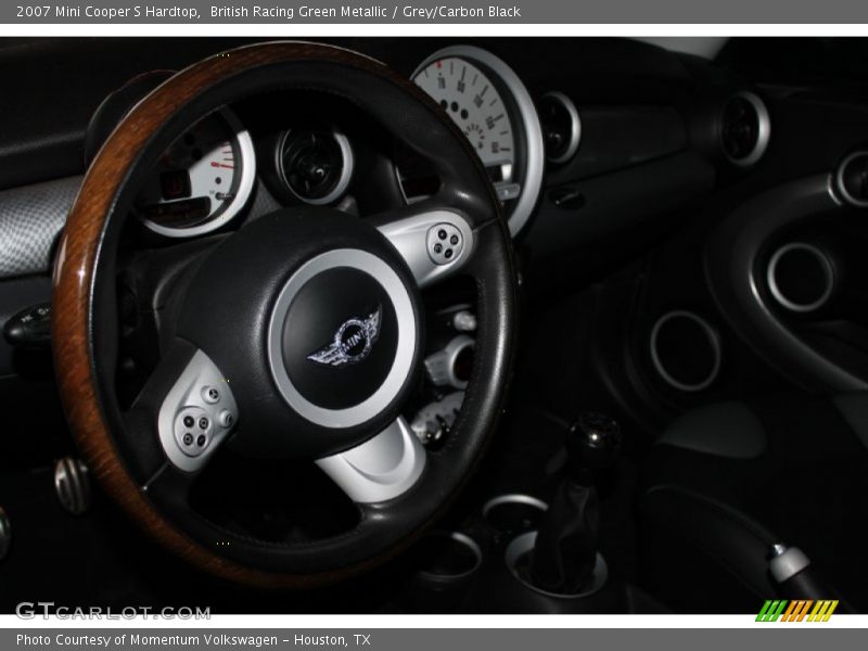 British Racing Green Metallic / Grey/Carbon Black 2007 Mini Cooper S Hardtop