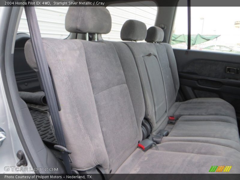 Starlight Silver Metallic / Gray 2004 Honda Pilot EX 4WD
