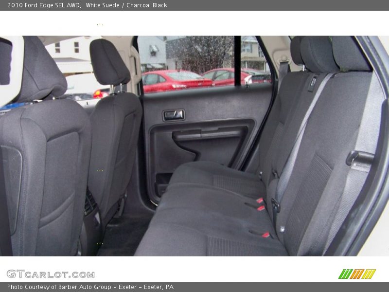 White Suede / Charcoal Black 2010 Ford Edge SEL AWD