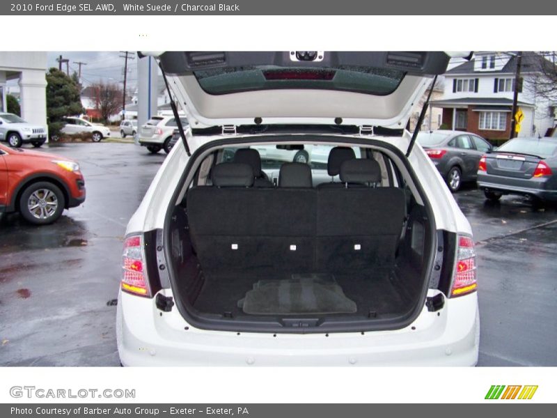 White Suede / Charcoal Black 2010 Ford Edge SEL AWD