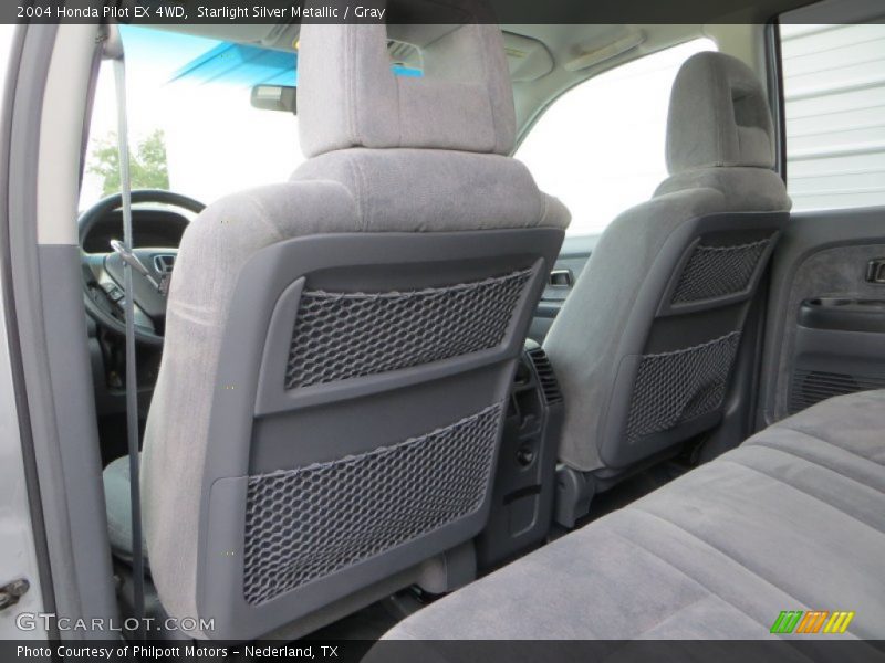 Starlight Silver Metallic / Gray 2004 Honda Pilot EX 4WD