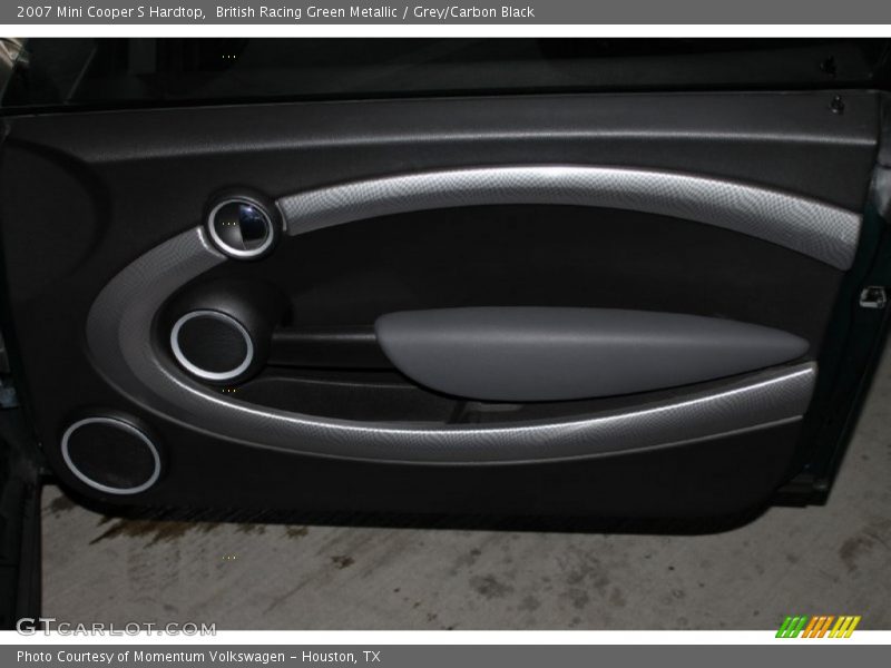 British Racing Green Metallic / Grey/Carbon Black 2007 Mini Cooper S Hardtop