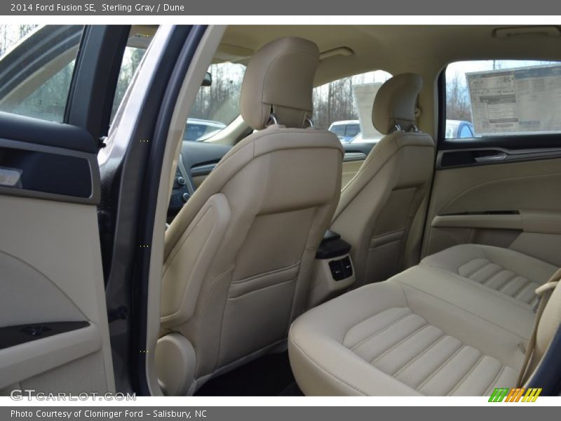 Sterling Gray / Dune 2014 Ford Fusion SE