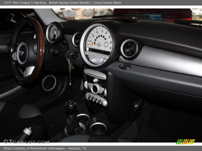 British Racing Green Metallic / Grey/Carbon Black 2007 Mini Cooper S Hardtop