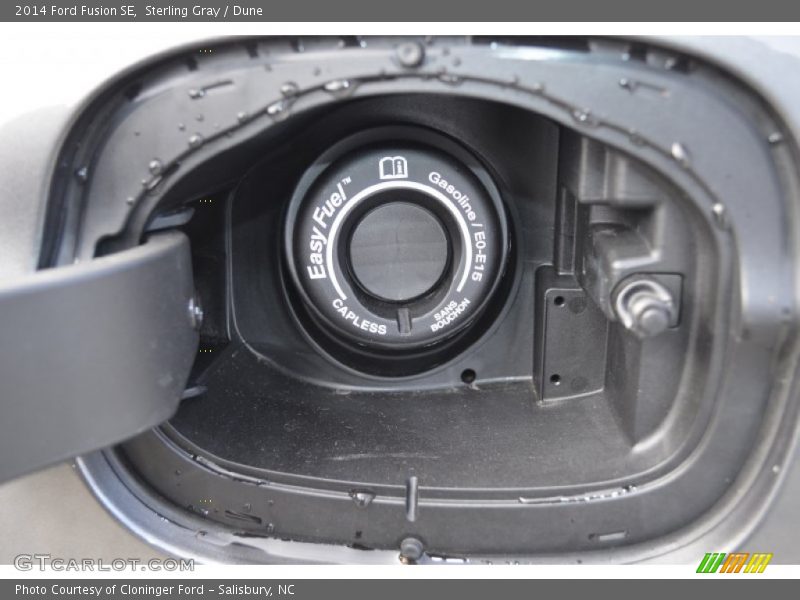 Sterling Gray / Dune 2014 Ford Fusion SE