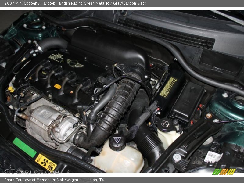 British Racing Green Metallic / Grey/Carbon Black 2007 Mini Cooper S Hardtop