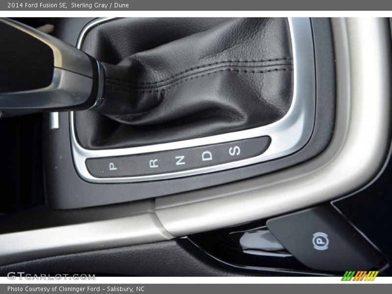 Sterling Gray / Dune 2014 Ford Fusion SE