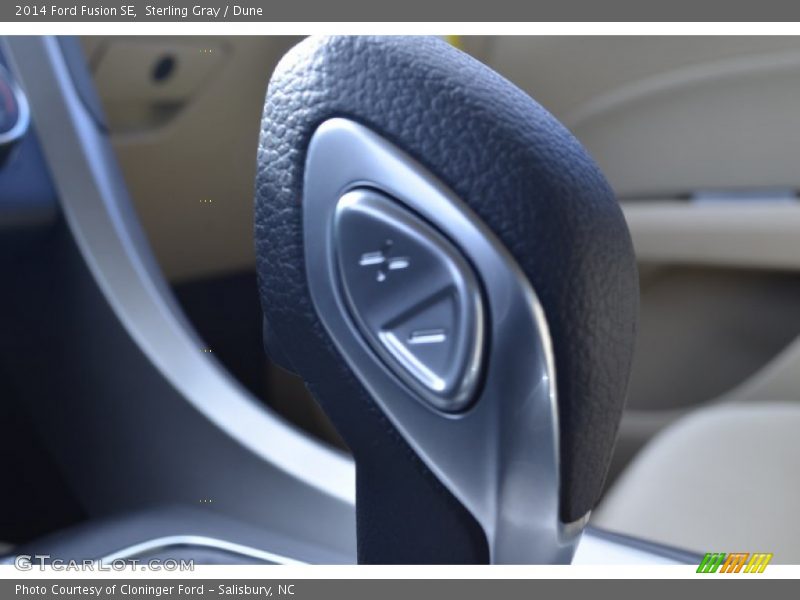 Sterling Gray / Dune 2014 Ford Fusion SE