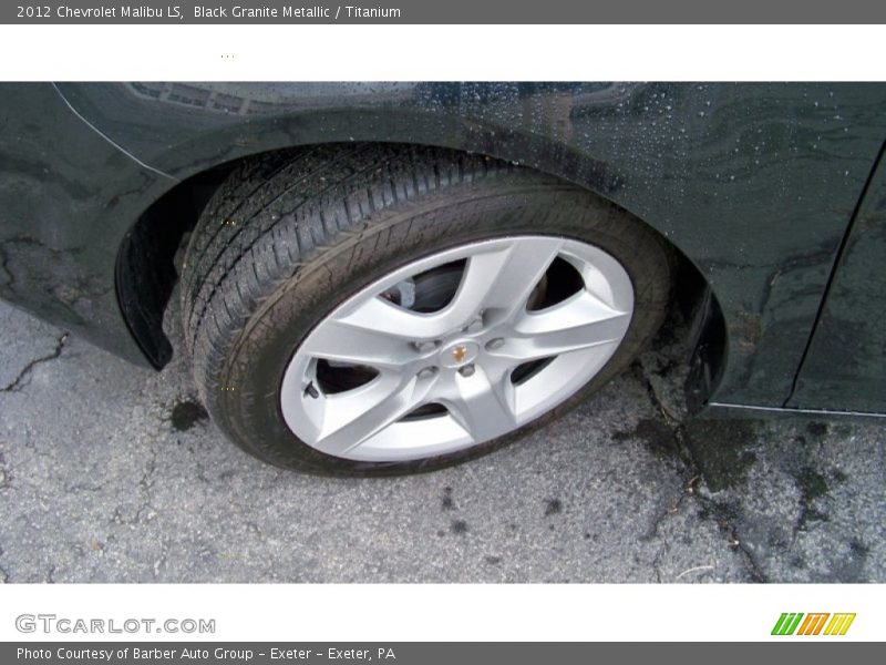 Black Granite Metallic / Titanium 2012 Chevrolet Malibu LS