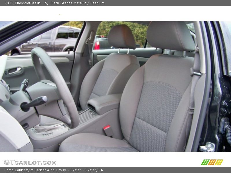 Black Granite Metallic / Titanium 2012 Chevrolet Malibu LS