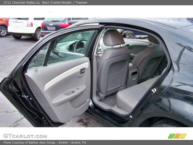 Black Granite Metallic / Titanium 2012 Chevrolet Malibu LS