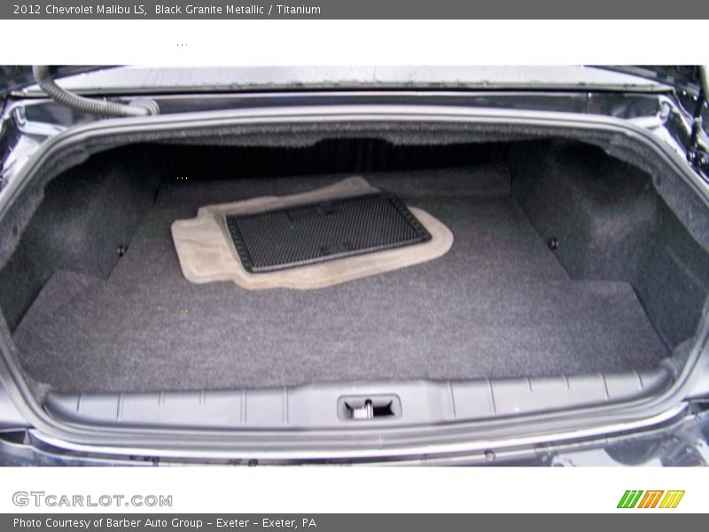 Black Granite Metallic / Titanium 2012 Chevrolet Malibu LS