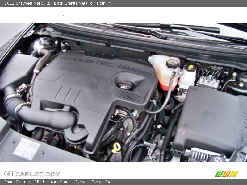 Black Granite Metallic / Titanium 2012 Chevrolet Malibu LS