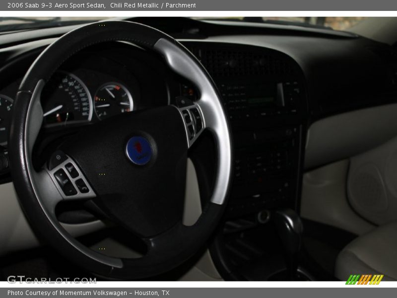 Chili Red Metallic / Parchment 2006 Saab 9-3 Aero Sport Sedan