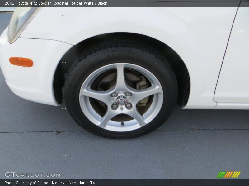Super White / Black 2002 Toyota MR2 Spyder Roadster