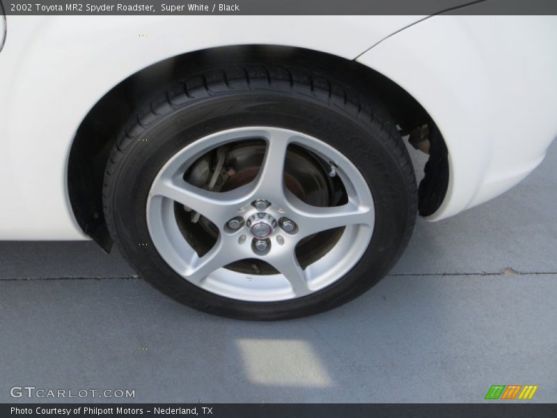 Super White / Black 2002 Toyota MR2 Spyder Roadster