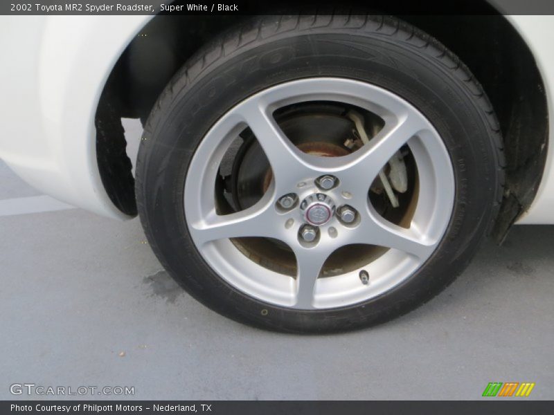 Super White / Black 2002 Toyota MR2 Spyder Roadster