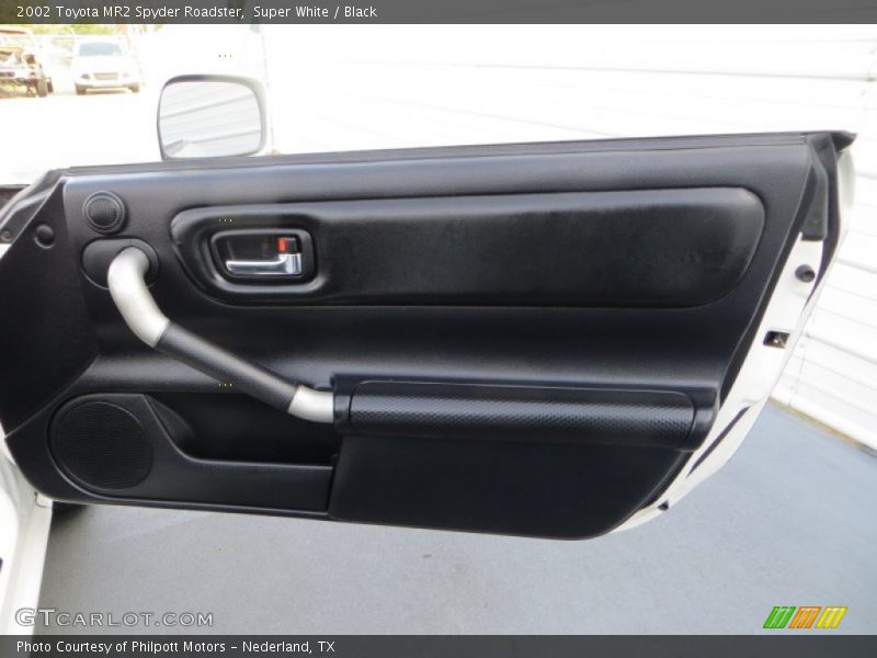 Super White / Black 2002 Toyota MR2 Spyder Roadster