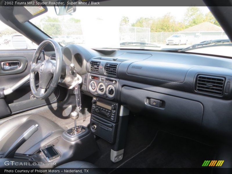 Super White / Black 2002 Toyota MR2 Spyder Roadster