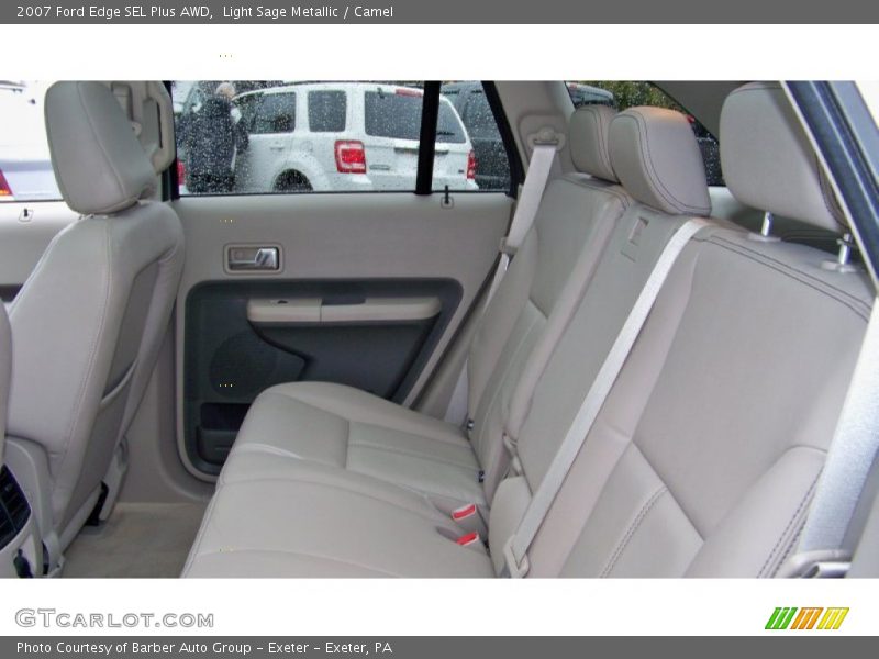 Light Sage Metallic / Camel 2007 Ford Edge SEL Plus AWD