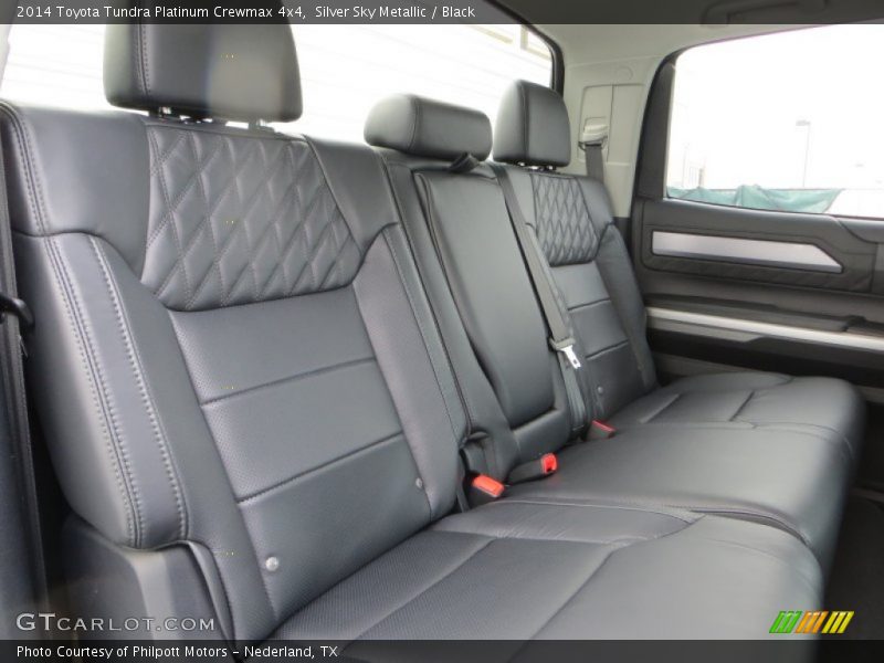 Silver Sky Metallic / Black 2014 Toyota Tundra Platinum Crewmax 4x4