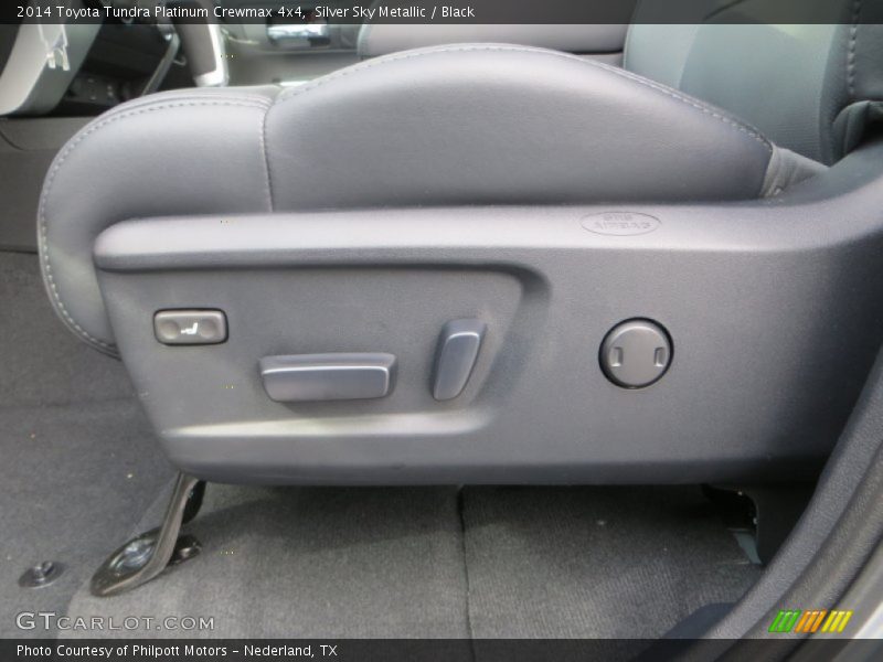 Silver Sky Metallic / Black 2014 Toyota Tundra Platinum Crewmax 4x4