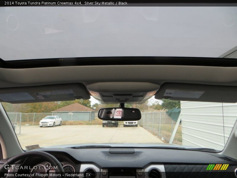 Silver Sky Metallic / Black 2014 Toyota Tundra Platinum Crewmax 4x4