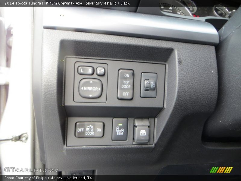 Silver Sky Metallic / Black 2014 Toyota Tundra Platinum Crewmax 4x4