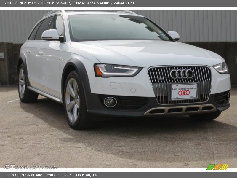 Glacier White Metallic / Velvet Beige 2013 Audi Allroad 2.0T quattro Avant