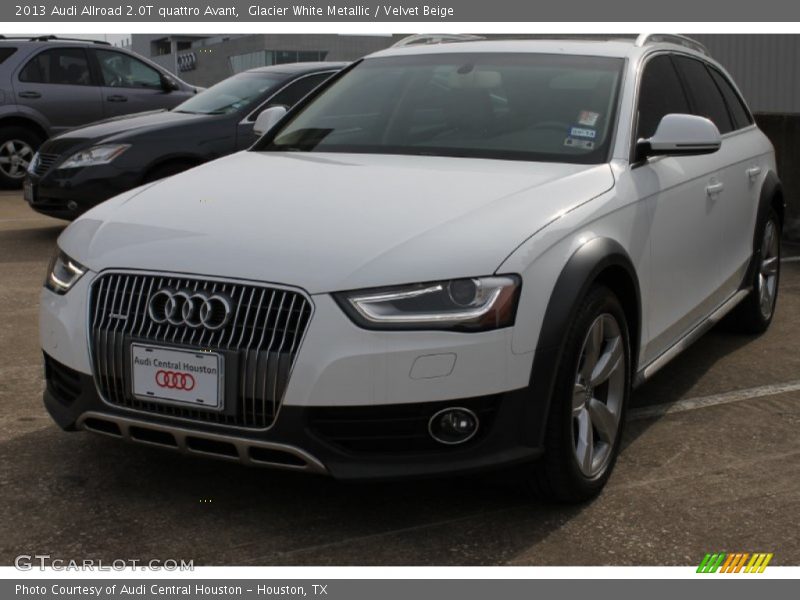 Glacier White Metallic / Velvet Beige 2013 Audi Allroad 2.0T quattro Avant