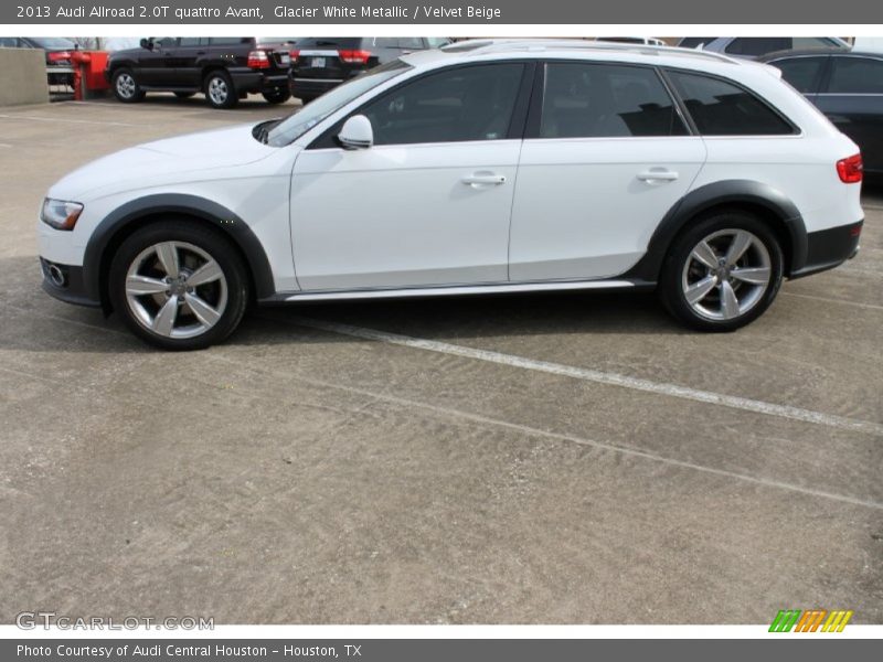 Glacier White Metallic / Velvet Beige 2013 Audi Allroad 2.0T quattro Avant