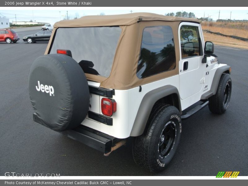 Stone White / Khaki 2006 Jeep Wrangler X 4x4