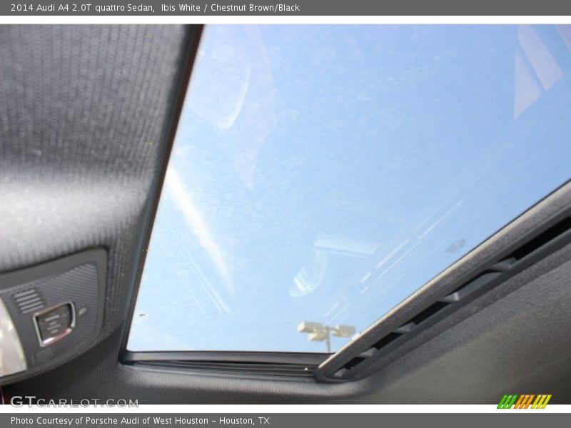 Ibis White / Chestnut Brown/Black 2014 Audi A4 2.0T quattro Sedan