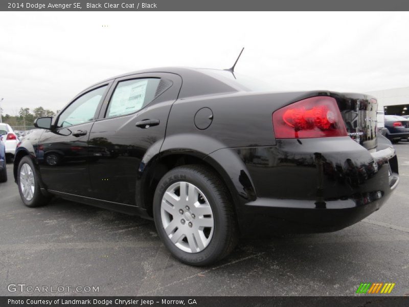 Black Clear Coat / Black 2014 Dodge Avenger SE