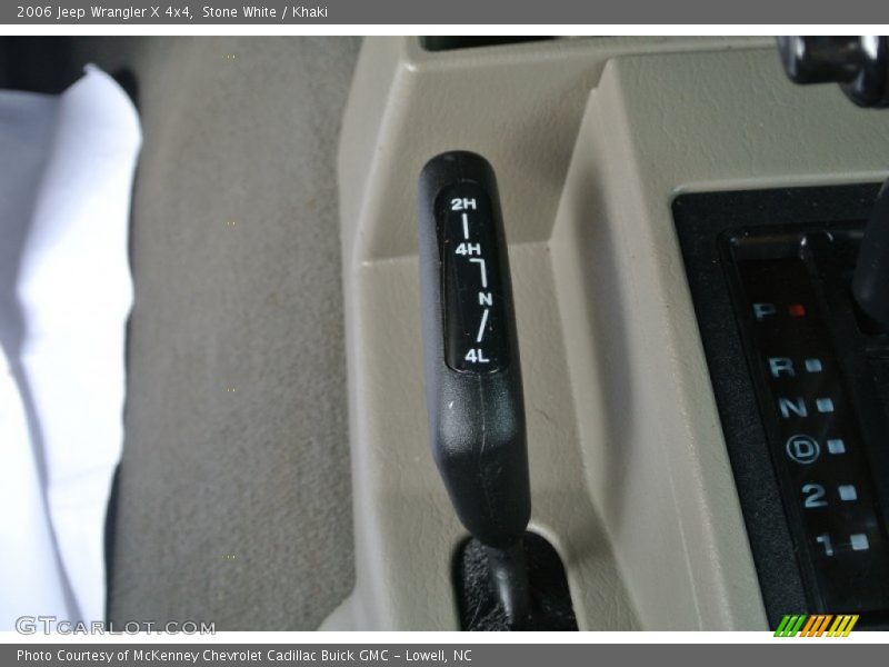Stone White / Khaki 2006 Jeep Wrangler X 4x4