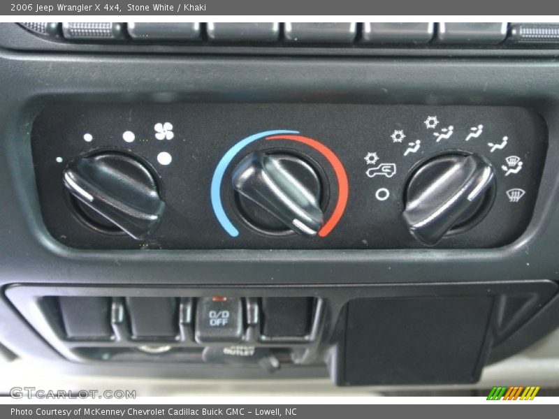 Stone White / Khaki 2006 Jeep Wrangler X 4x4