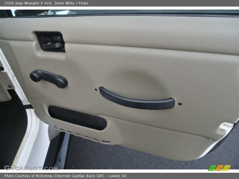Stone White / Khaki 2006 Jeep Wrangler X 4x4