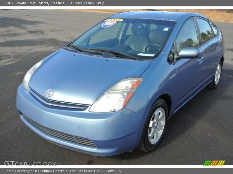 Seaside Blue Pearl / Dark Gray 2007 Toyota Prius Hybrid