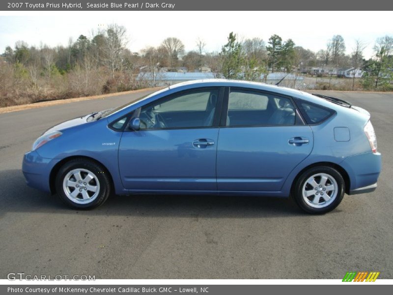 Seaside Blue Pearl / Dark Gray 2007 Toyota Prius Hybrid