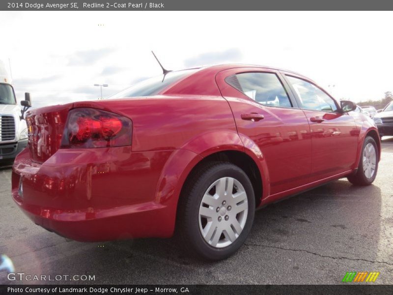 Redline 2-Coat Pearl / Black 2014 Dodge Avenger SE