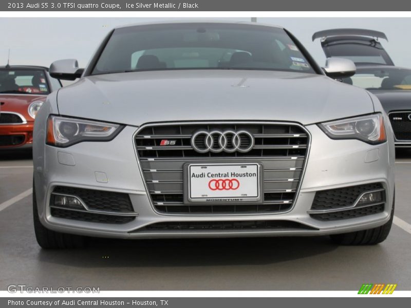 Ice Silver Metallic / Black 2013 Audi S5 3.0 TFSI quattro Coupe